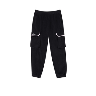 [法国]Helas FLURRY FLEECE TRACKSUIT 魔术贴拉链口袋抓绒长裤