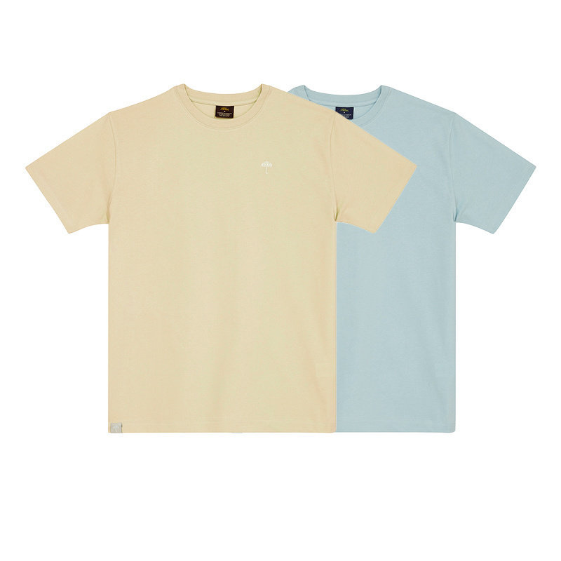 [法国]Helas纯色宽松休闲短袖T恤