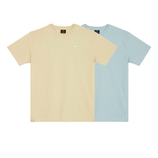 CLASSIC Helas TEE LOGO T恤 纯色宽松厚圆领休闲短袖 法国