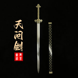 龙泉市刀剑动漫秦王剑高锰钢秦时明月同款天问剑cos道具 未开刃