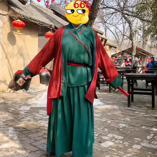 开封王婆同款宋朝服装说媒汉服王干娘服装孙二娘古装媒婆薄款新款