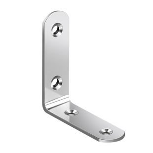 不锈钢隔板支托架角码配件90度直角角铁固定器木板铁片卡扣连接件