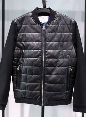 JACKJONES加厚冬季棉服棒球领