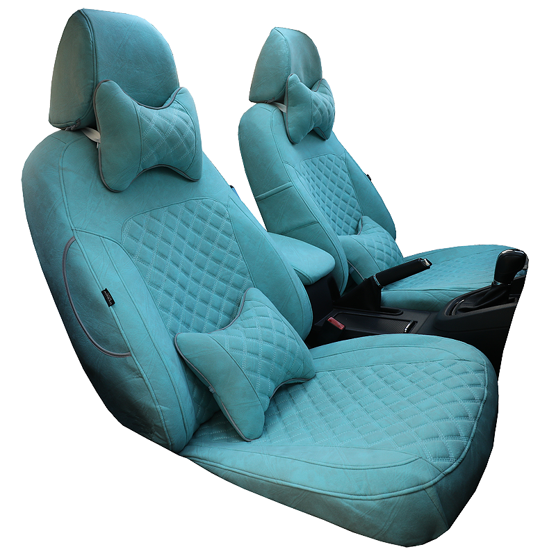 新款科技布汽车坐垫四季通用全包围座套座椅座垫专车专用垫子坐套