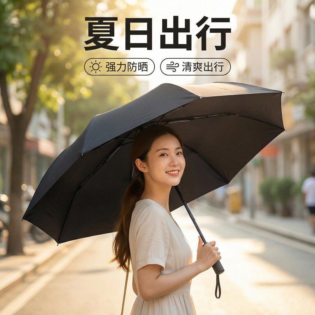折叠全自动雨伞男女学生韩版晴雨两用防晒遮阳太阳伞防紫外线大号