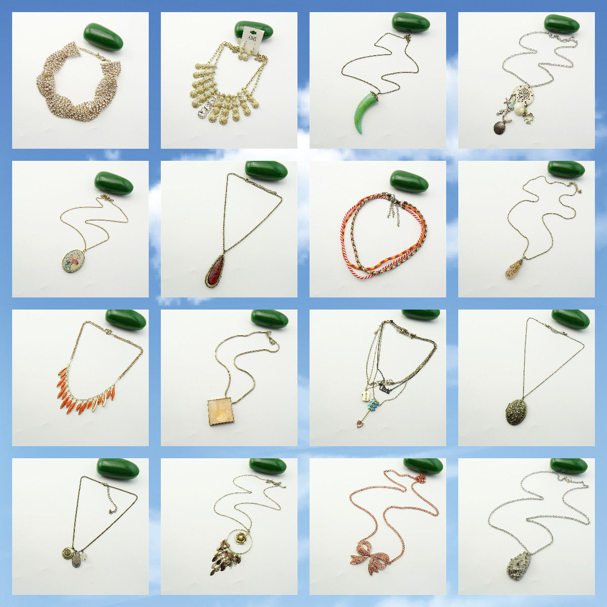 夸张款式毛衣链复古项链孤品项链