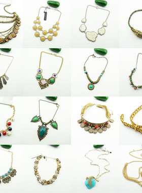 外贸原单项链欧美风格孤品毛衣链