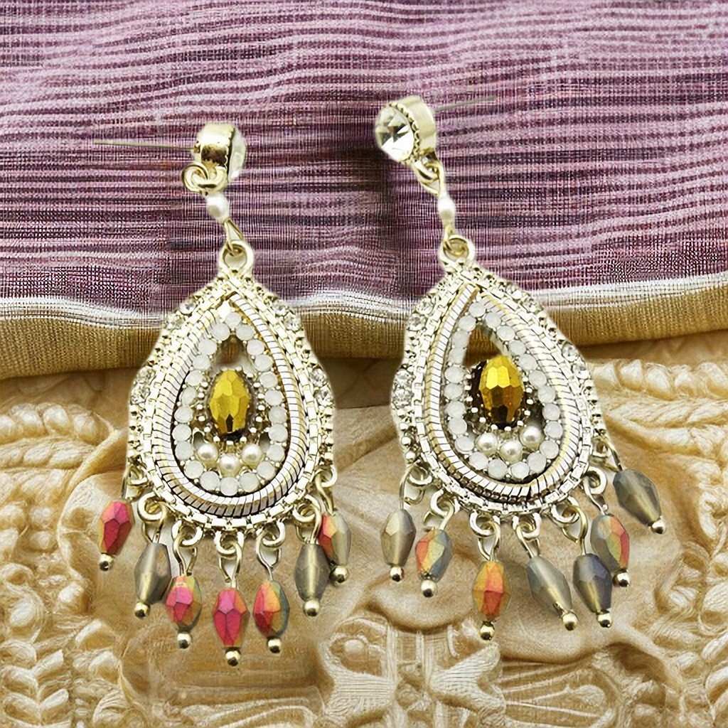 民族风欧美风格米珠钻石合金