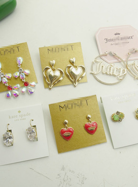 L87 欧美外贸饰品钻水滴耳环 女 镀金锆石耳坠 欧美气质夸张款