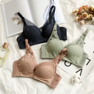 超软 柜面600 无痕透气薄款 法式 HIGH 舒适文胸内衣新款 MOMO