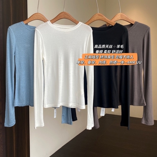 T恤防晒衣女春夏新款 品质推荐 显瘦长袖 含天丝羊毛打底衫 AMR