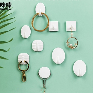 凹凸不平墙面挂钩水泥墙硅藻泥磨砂粗糙不光滑仿古瓷砖热熔胶粘钩