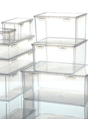 桌面收纳盒茶具透明可叠加
