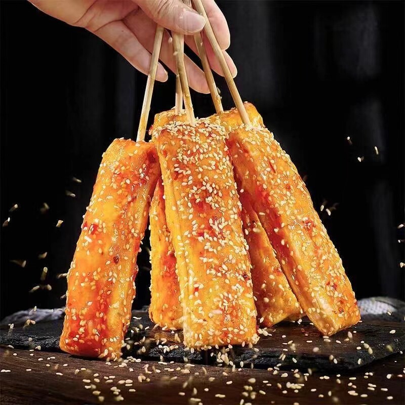 加瑞脆皮年糕400g韩式火锅年糕条烧烤干锅水磨糯米辣炒商用包邮