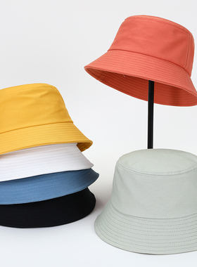 小头围渔夫帽小号s小码xs小头秋天52cm54cm头小的帽子秋季遮阳帽