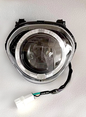 新款巧格I125-PLUS大灯总成升级矩阵激光LED透镜55W75W85超亮车灯