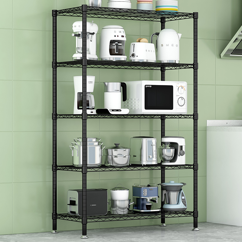 厨房置物架重型大收纳架简易货架家用展架仓库储物架杂物整理架子