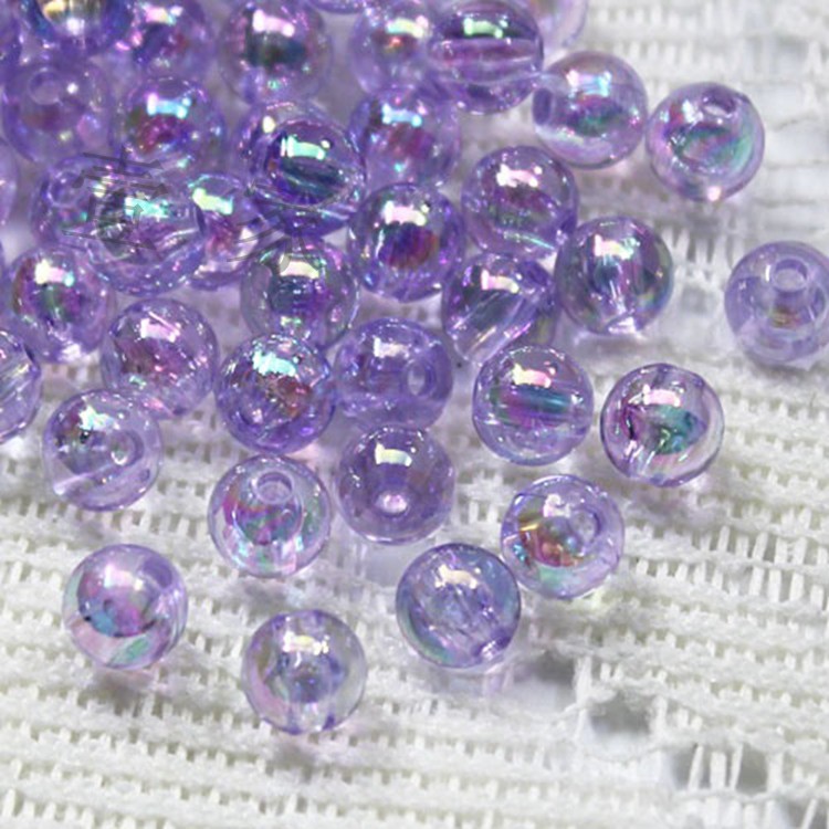 diy透明亚克力手串散珠