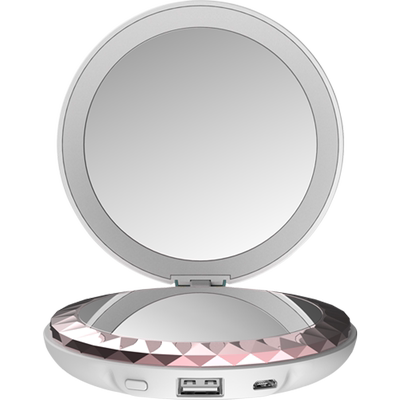 四合一多功能美妆镜暖手宝礼品