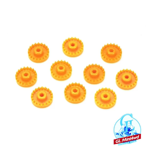 田宫TAMIYA四驱车配件SX/SXX/SFM/FMA/T2底盘橙色冠齿94773 现货