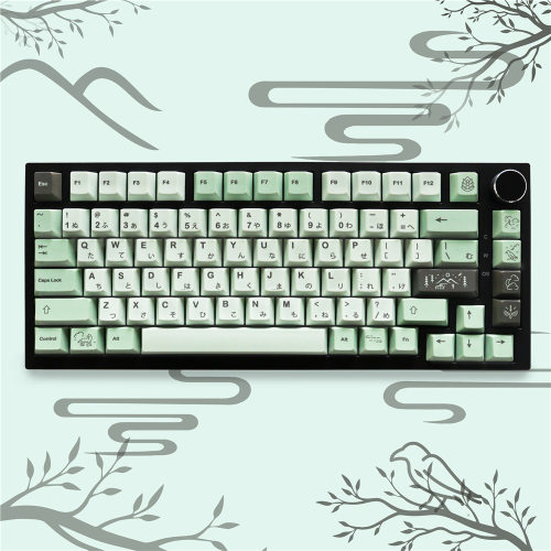GMK November Fog十一月迷雾键帽绿色樱桃原厂全套PBT热升华