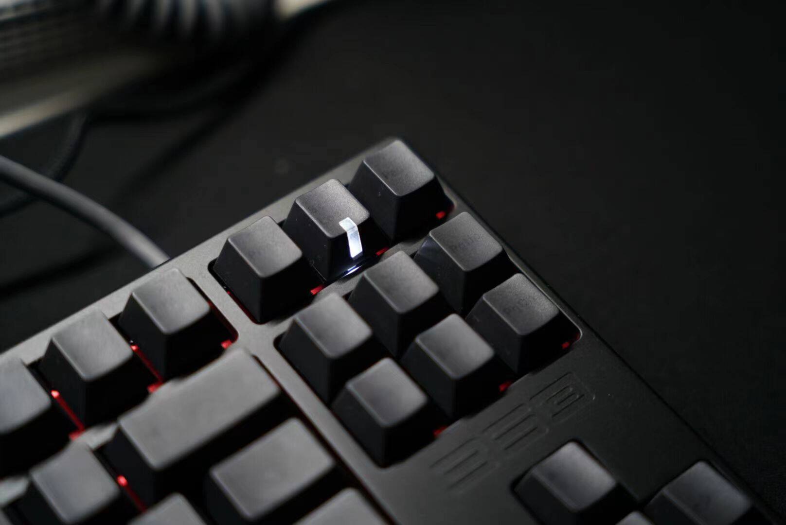 GEEKARK BOB BLACK KEY BLACK LETTER BLACK ENGRAVED ORIGINAL HEIGHT SUBLIMATION KEYCAP SUPER LARGE SET 196 KEYS