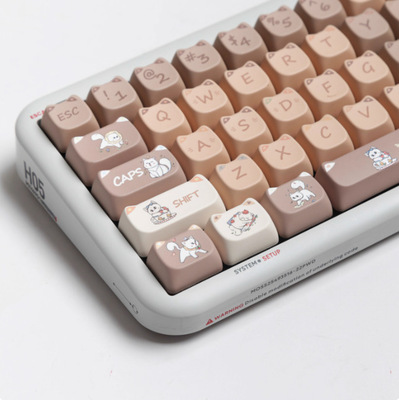 键帽MAO淘气猫猫可爱猫耳朵适合RK 狼蛛F81 F99 F87 VGNs99 98pro