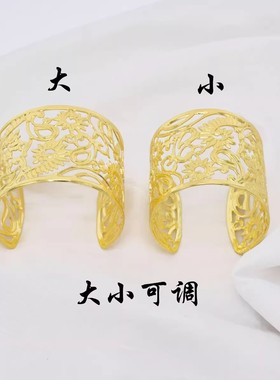 古风汉服臂环飞天敦煌镂空手镯女