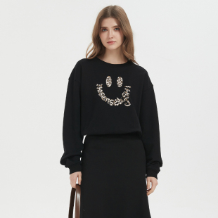 Bari SHI笑脸女士长袖 佩蒂特 卫衣 芭瑞×NOSENSE Petit