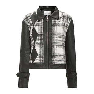 小香风短款 Petit CROYEZ联名 皮外套 Bari