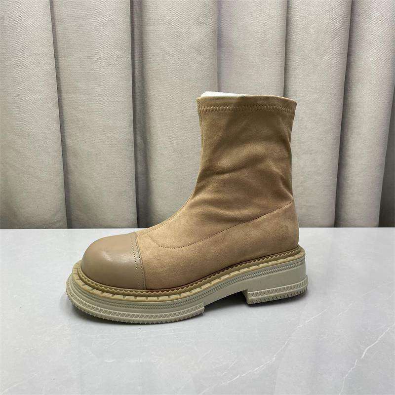 处理39码秋冬英伦风小个子绒面马丁靴女时尚加绒厚底增高弹力靴40,女鞋,弹力靴/袜靴,淘宝优惠券,粉丝福利购,淘宝优惠卷