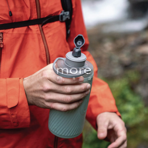 新品HydraPak FLUX户外便携运动越野登山折叠软水壶 运动露营水瓶