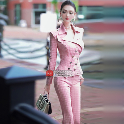 设计感小众职业套装小香风女装