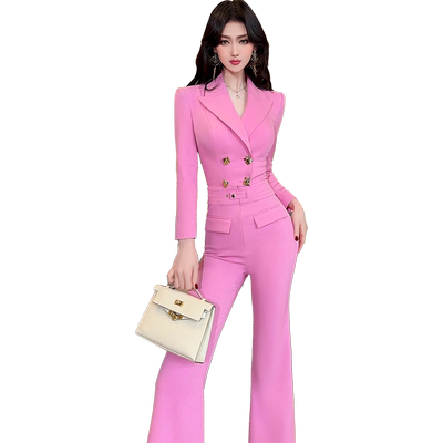 OL职业范气质减龄连体裤