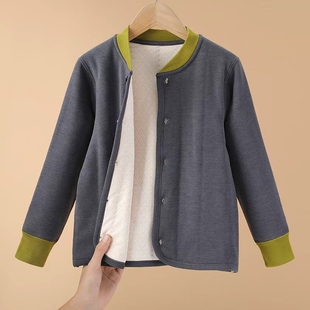 校服神器儿童保暖上衣秋冬款加绒加厚内胆棉衣男童女童冬季保暖衣