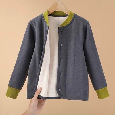 100%绵羊毛填充保暖上衣校服神器