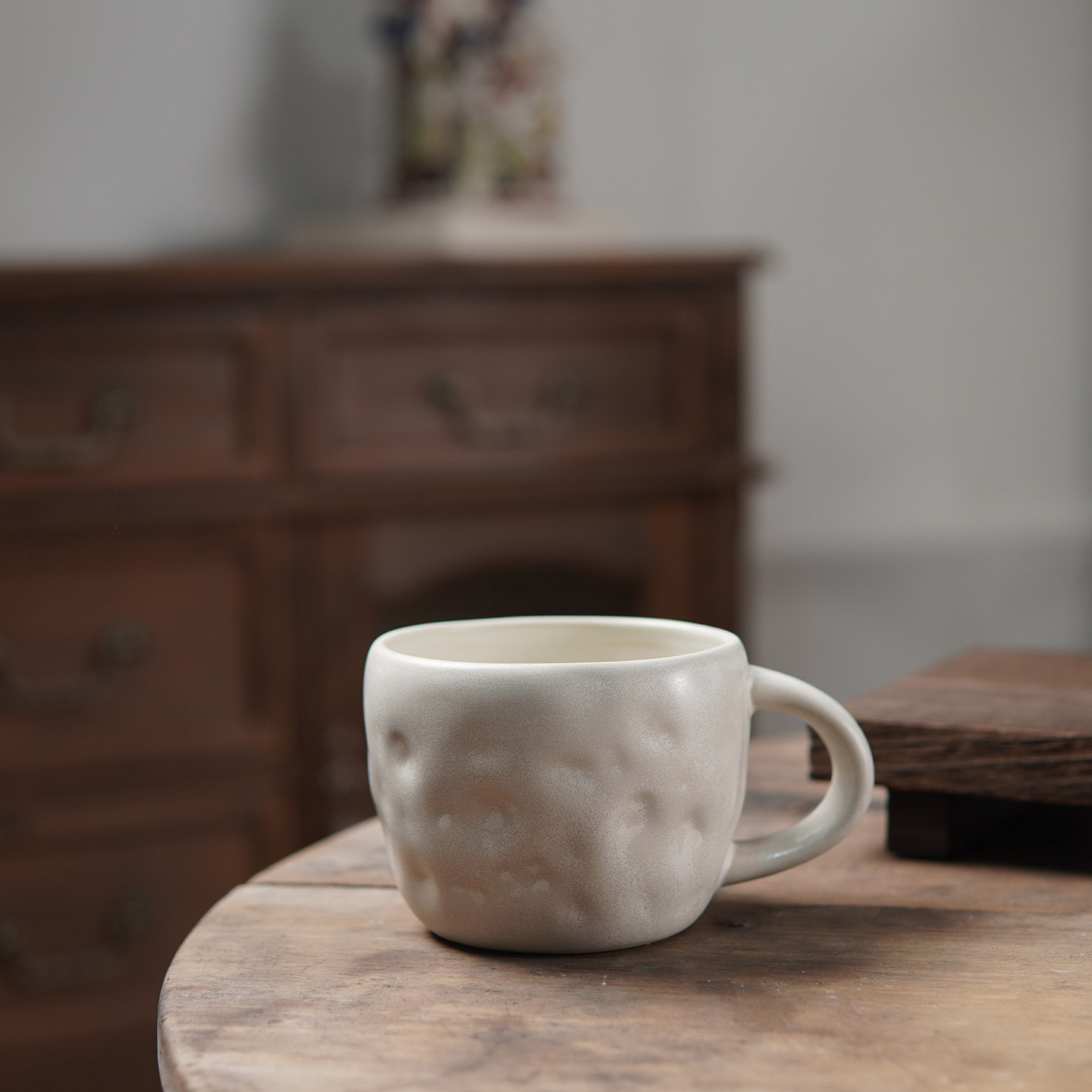 匠人手造粗陶复古哑光做旧水杯