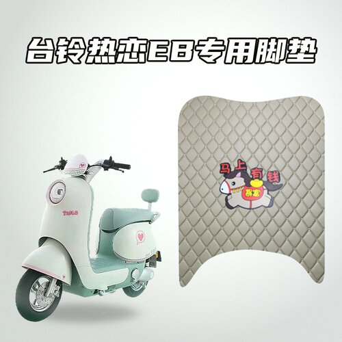 适用台铃热恋EB车型专用脚垫加厚防水层耐磨防滑不移位耐污