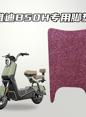 适用雅迪B50H专用脚垫环保丝圈材质防水耐磨防滑车载汽车内饰