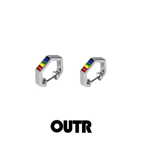 OUTR「EDGE」925银耳钉设计师
