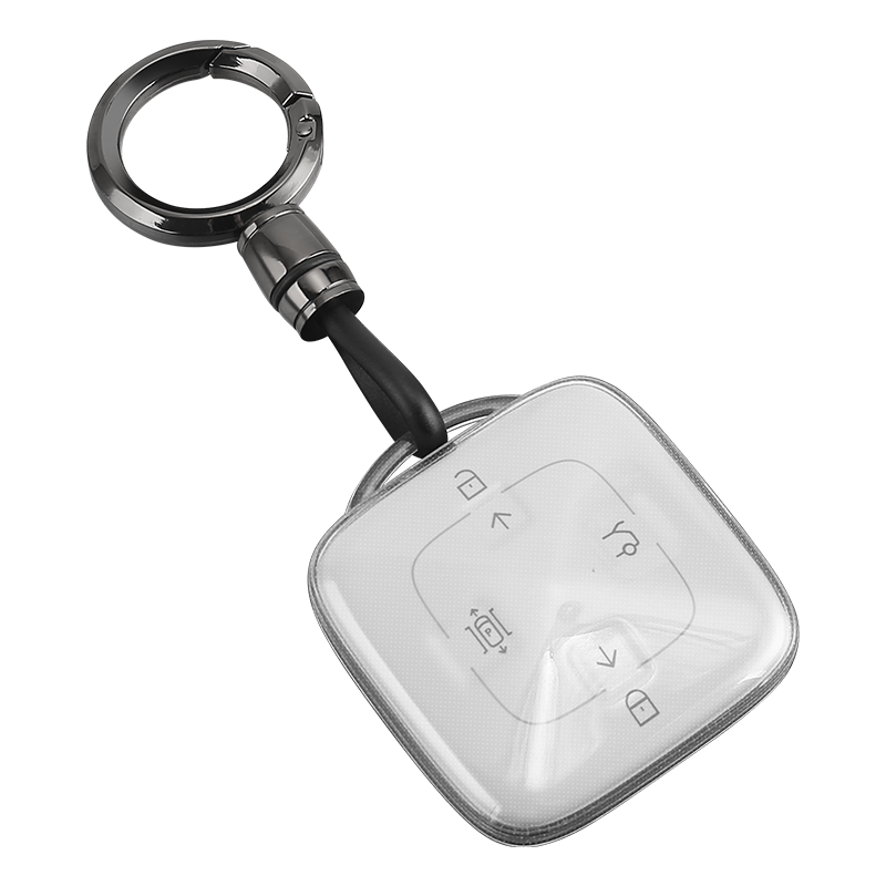 适用于21-25款极氪001钥匙套 zeekr蓝牙钥匙保护套 卡片钥匙壳