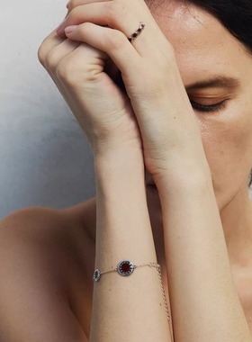 ABOAB ETERNITY系列Black Solar手链925银厚镀金原创设计情侣款