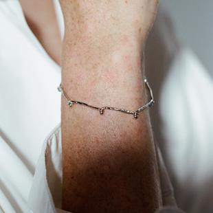 ABOAB ETERNITY系列HALO手链925银厚镀金原创设计日月灵感简约