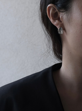 ABOAB SUBTL系列Mirage Mini耳饰小号 原创设计气质圆片抽象极简