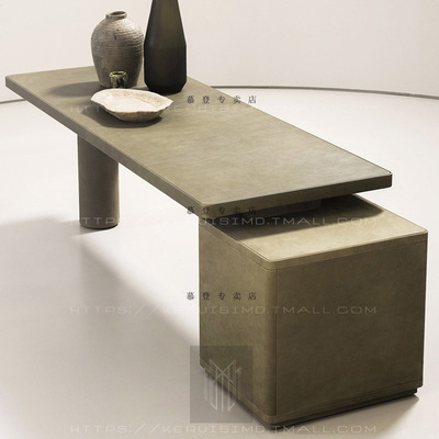 现代2024新款办公桌书房简约实木