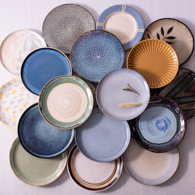 陶瓷盘子家用菜盘创意餐具碟子