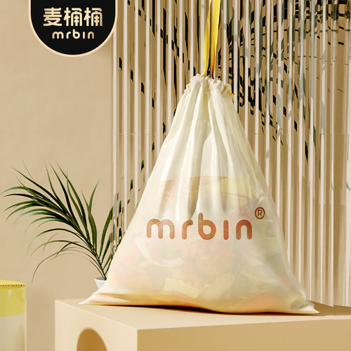 麦桶桶不易破一拉自打包垃圾袋