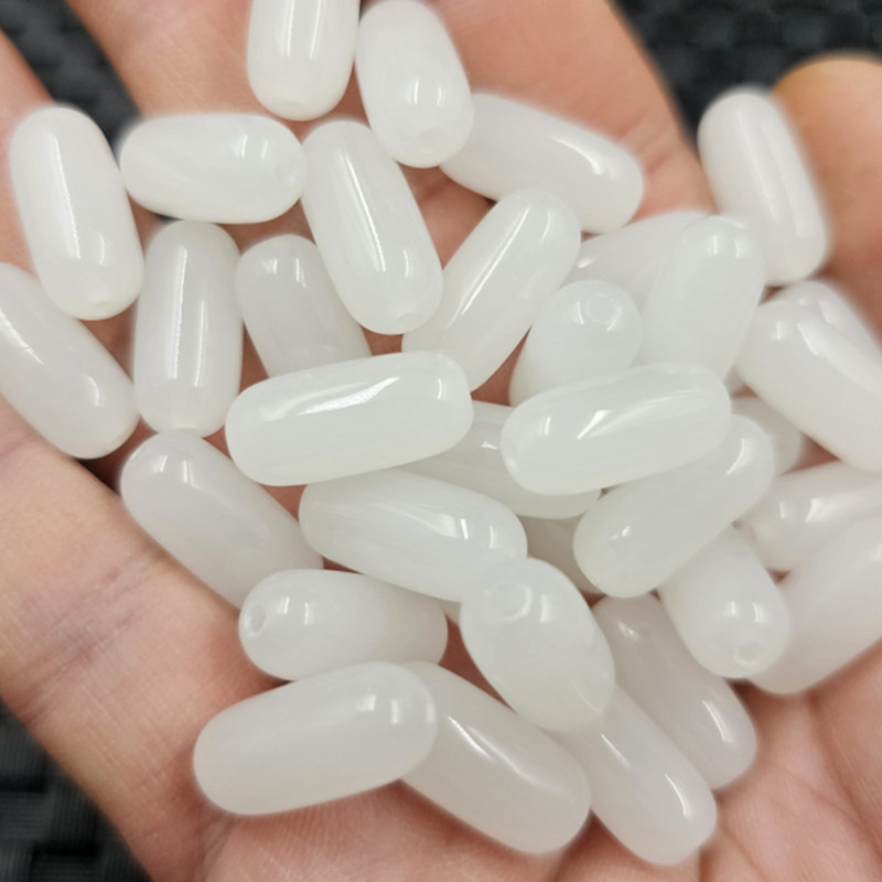仿新疆和田玉路路通仿玉石散珠