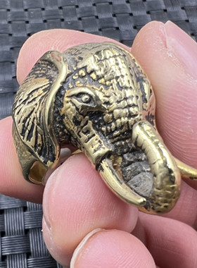 文玩复古戒指合金手饰指环