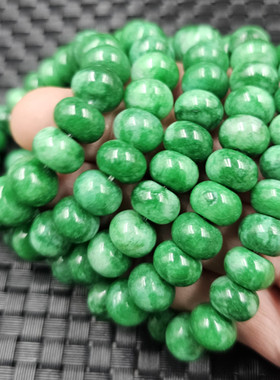 翡翠玉干青平安扣玉石手链